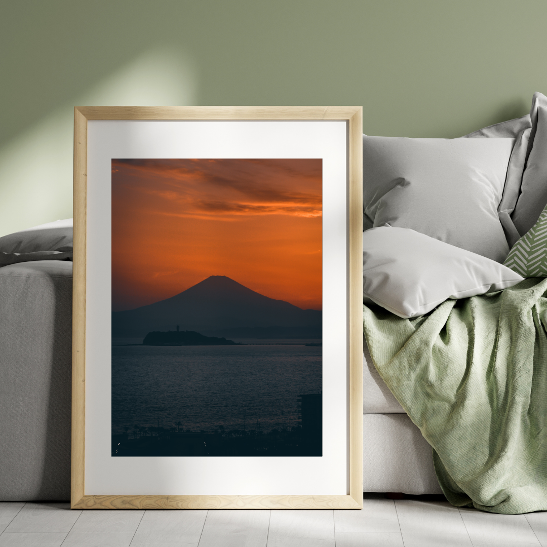 Dusked Fuji
