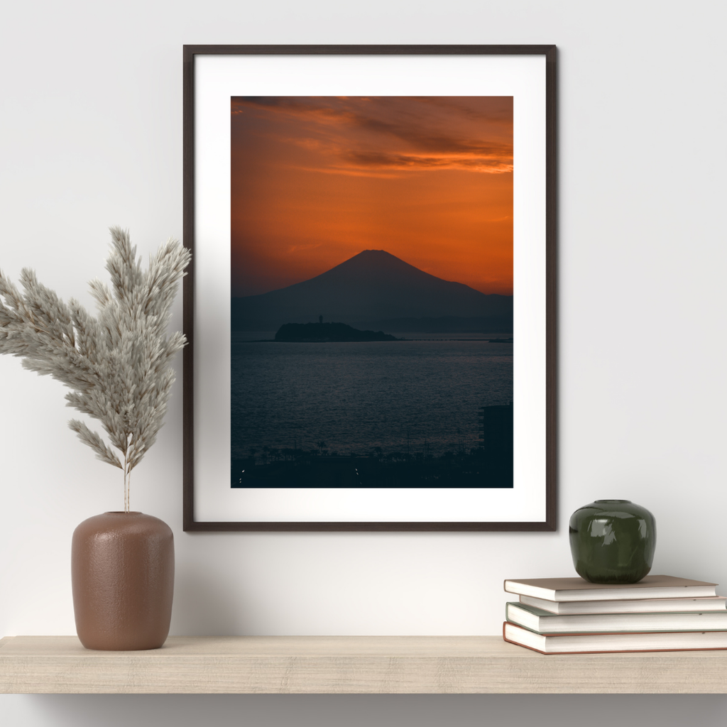 Dusked Fuji