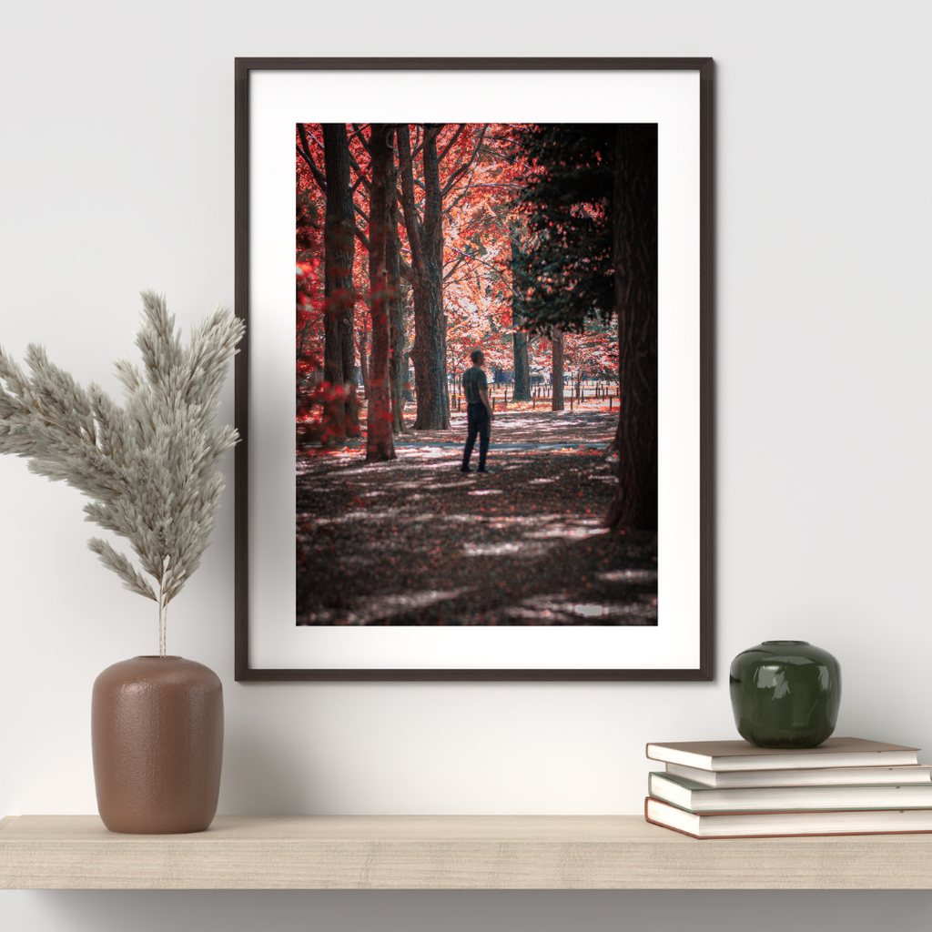 Tai Chi in the Red Garden